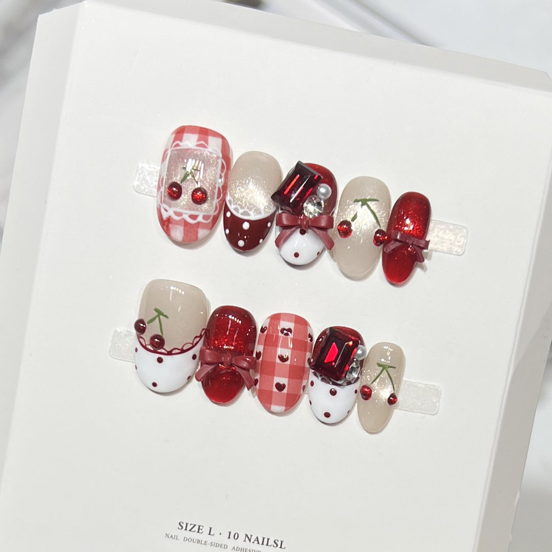Decorative Themed Nail Art Kit Bowlift