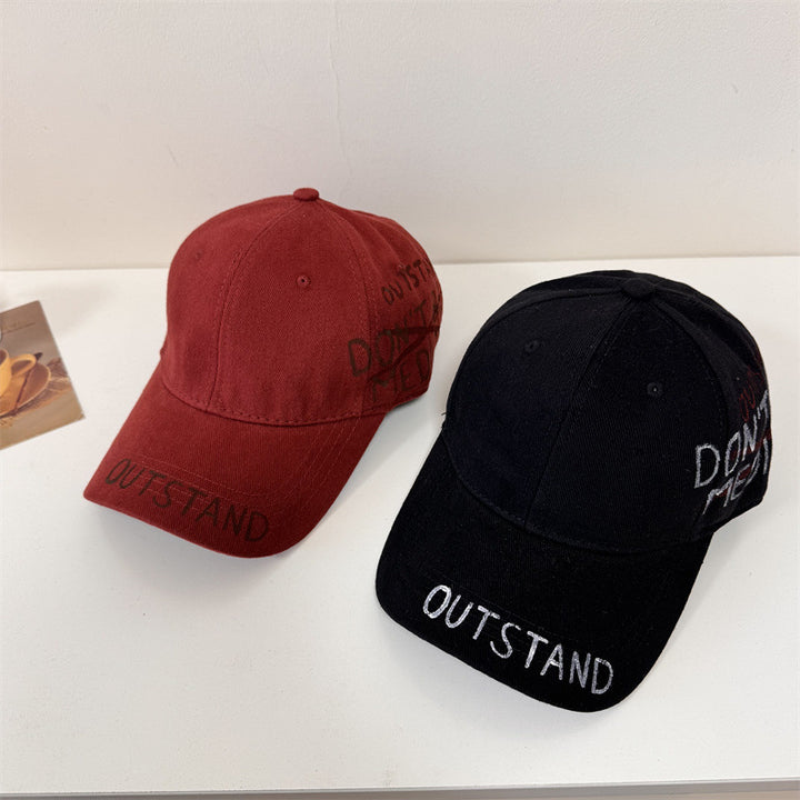 Men's Casual Cotton Embroidered Baseball Cap Bowlift