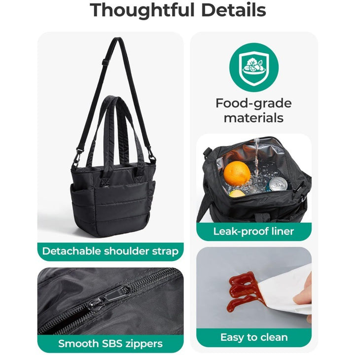 Multifunctional bag with insulated compartment Bowlift