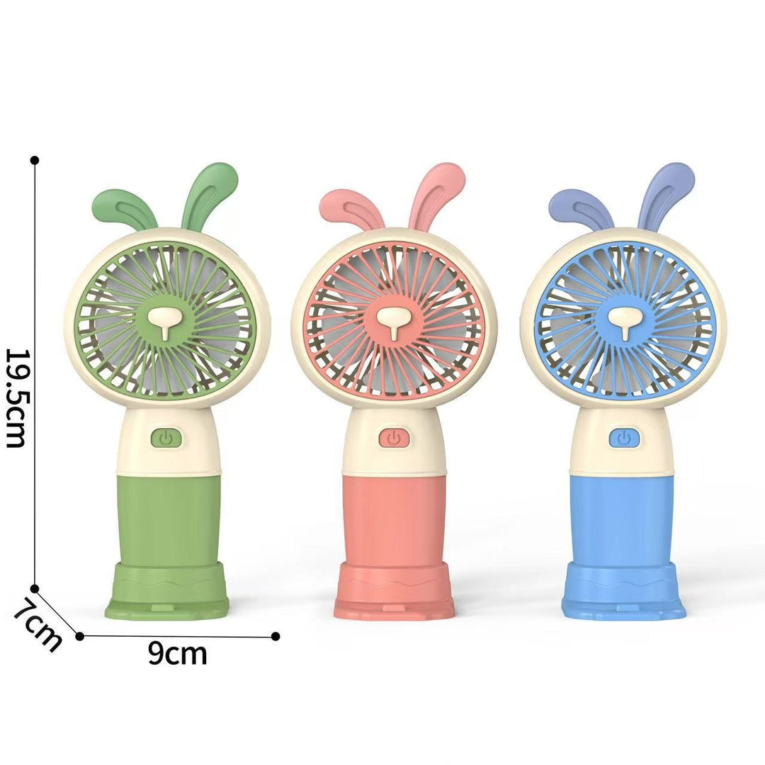 Unisex Handheld Fan with flexible design and integrated USB charging function Bowlift
