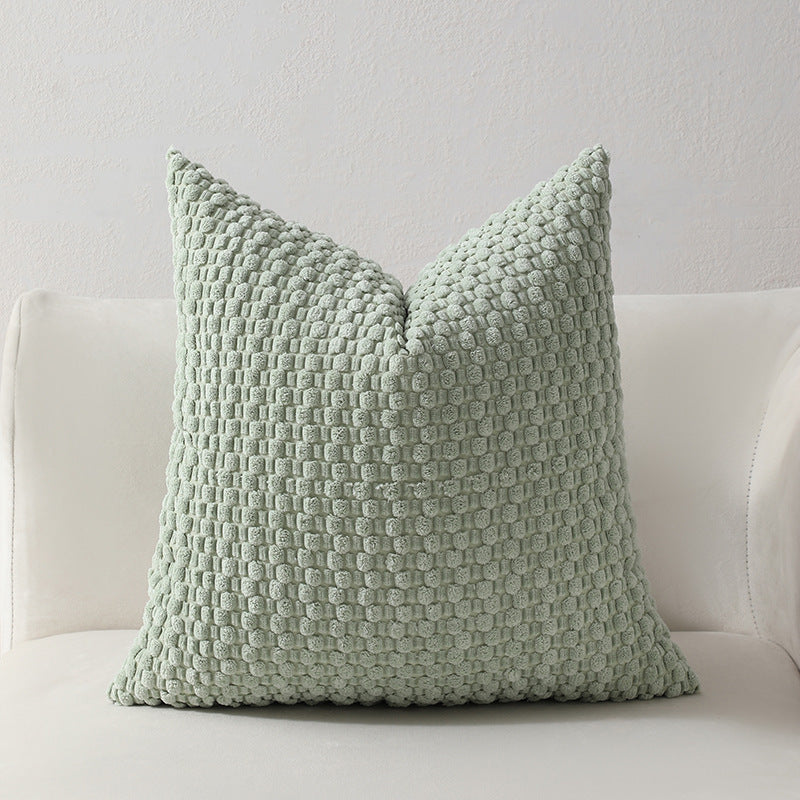 Textured Knit Decorative Pillow