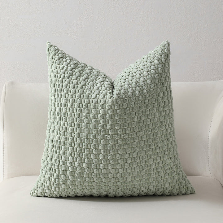 Textured Knit Decorative Pillow