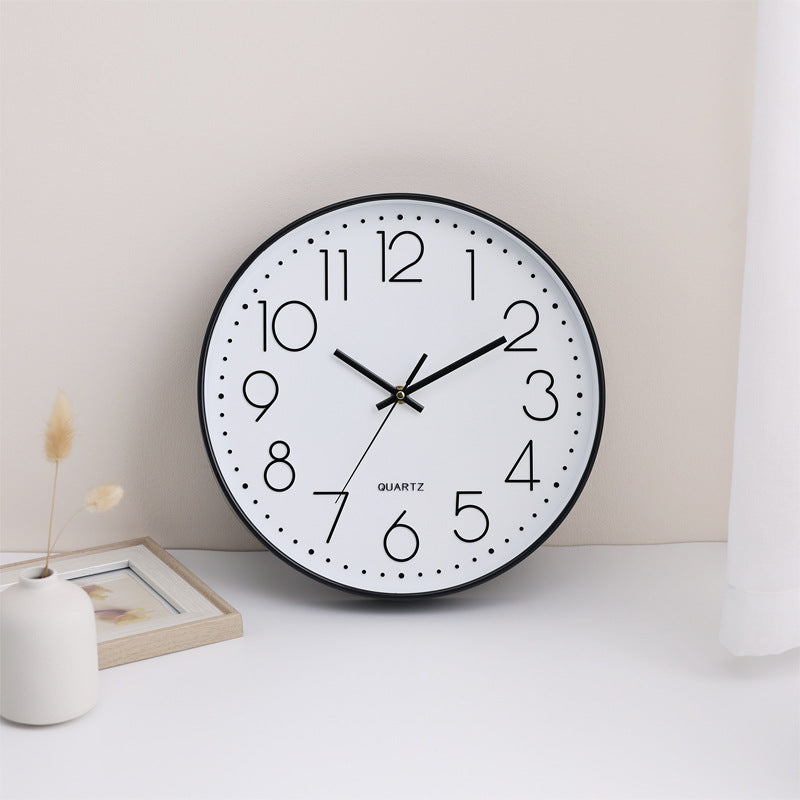 Wall clock in minimalist design Bowlift