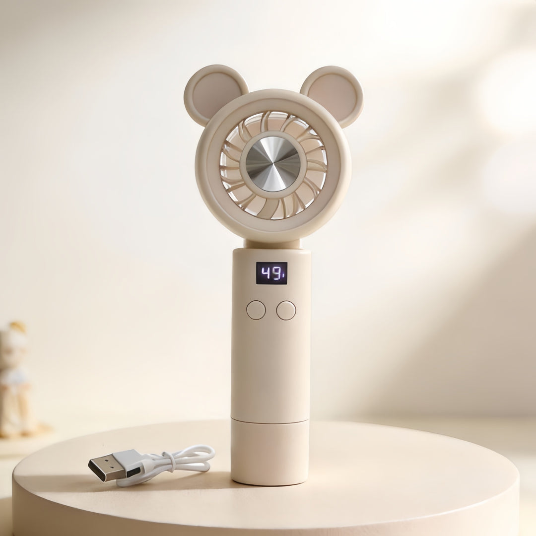 Women's Portable High-Speed Handheld Fan Bowlift