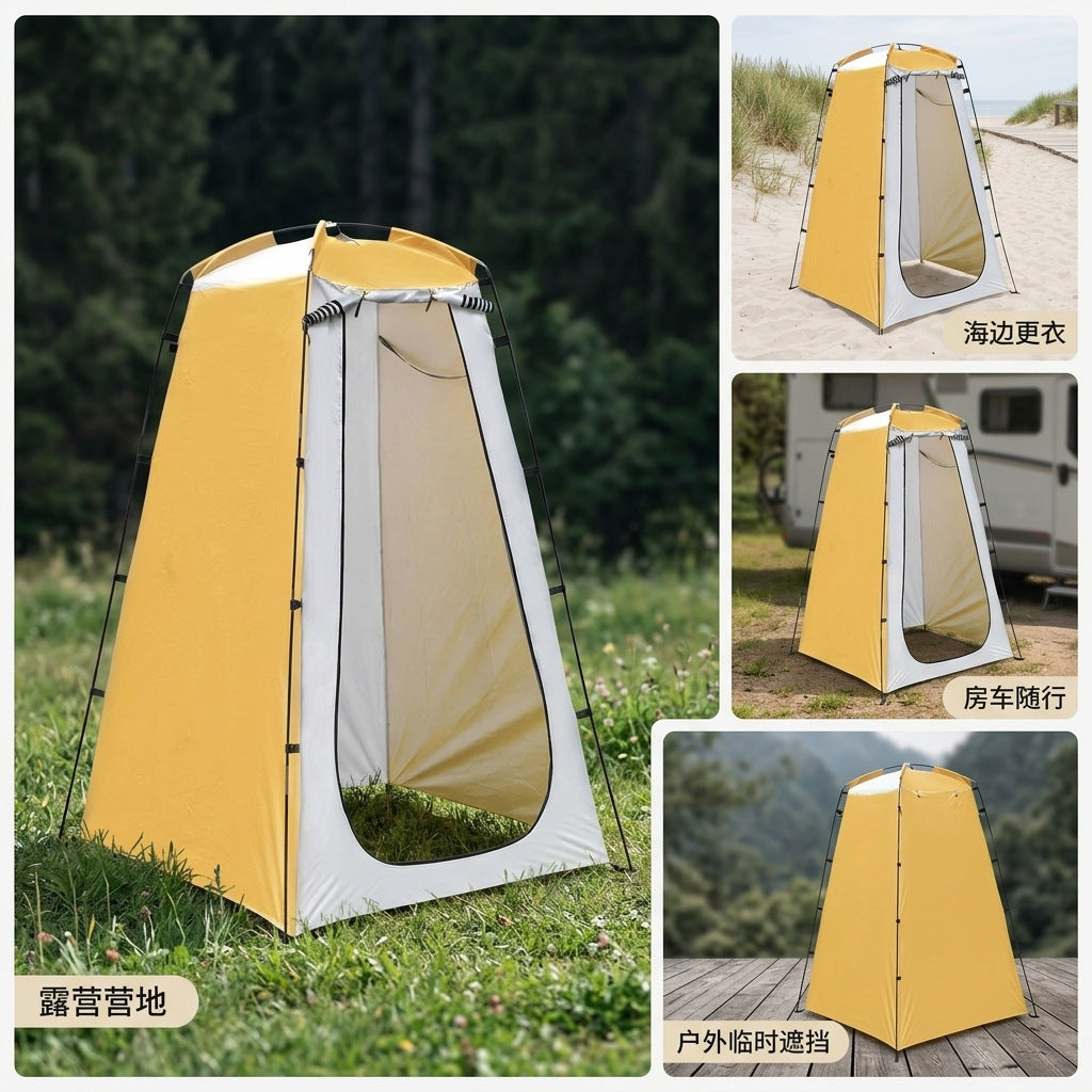 Portable Pop-Up Privacy Shower and Changing Shelter Tent Bowlift