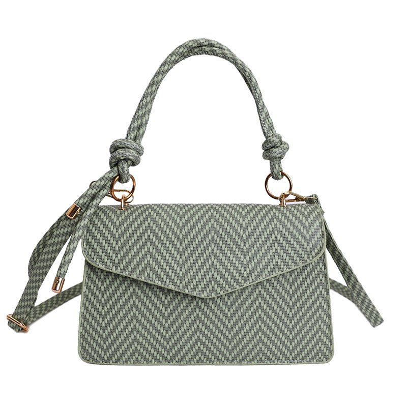 WoElegant Textured Fabric Handbag Bowlift