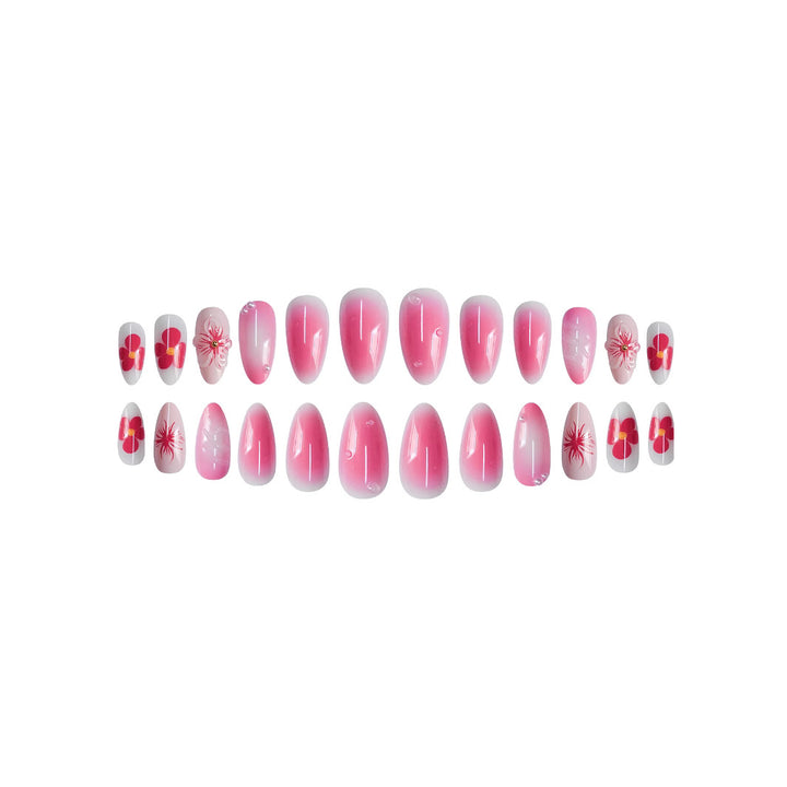 Floral Design Nail Art Kit Bowlift