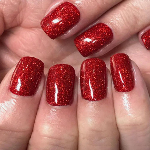 Sparkling Glam Press-On Nail Set Bowlift
