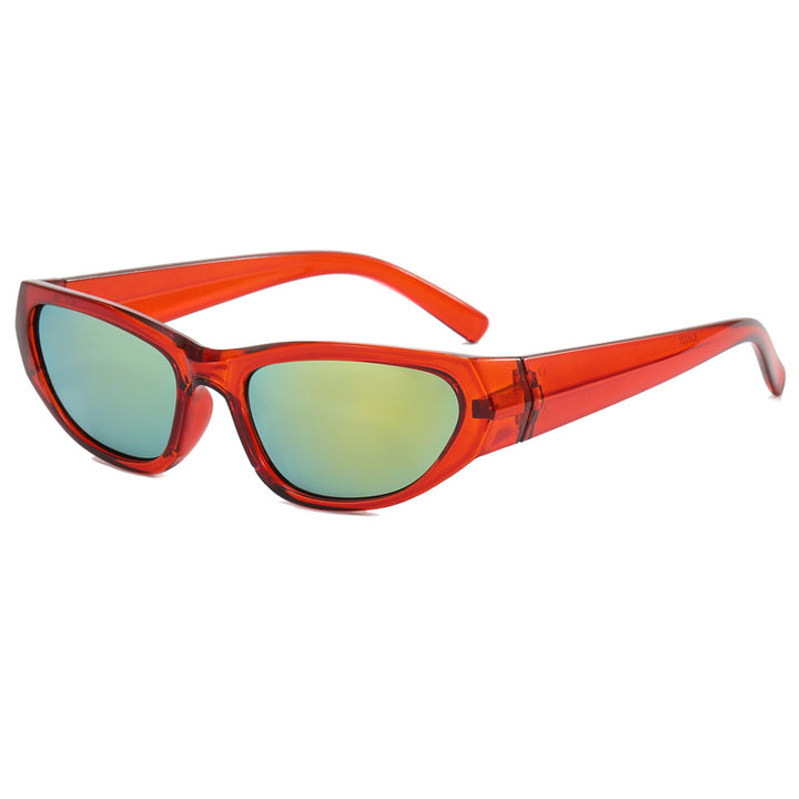 Ladies fashionable sunglasses with mirrored lenses Bowlift