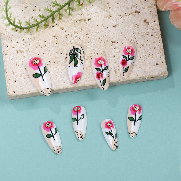Artificial nails in floral design Bowlift 1788541980
