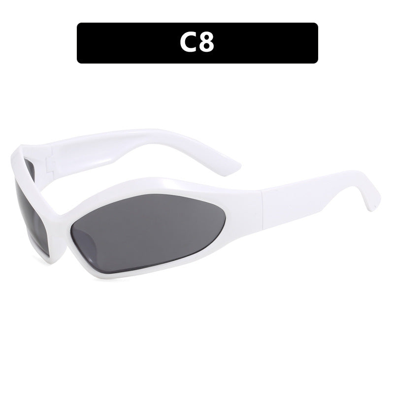 Women's sports sunglasses with ergonomic design and protective UV filter Bowlift