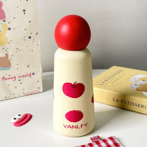 Women's Insulated Water Bottle with Fruity Design Bowlift