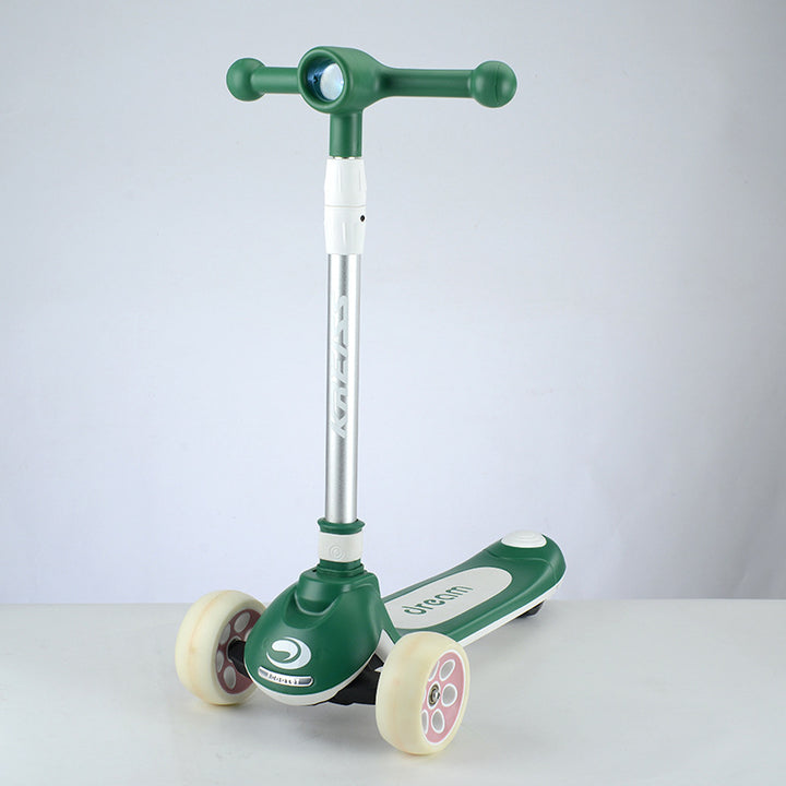 Smooth-Riding Lean-To-Steer Kick Scooter Bowlift