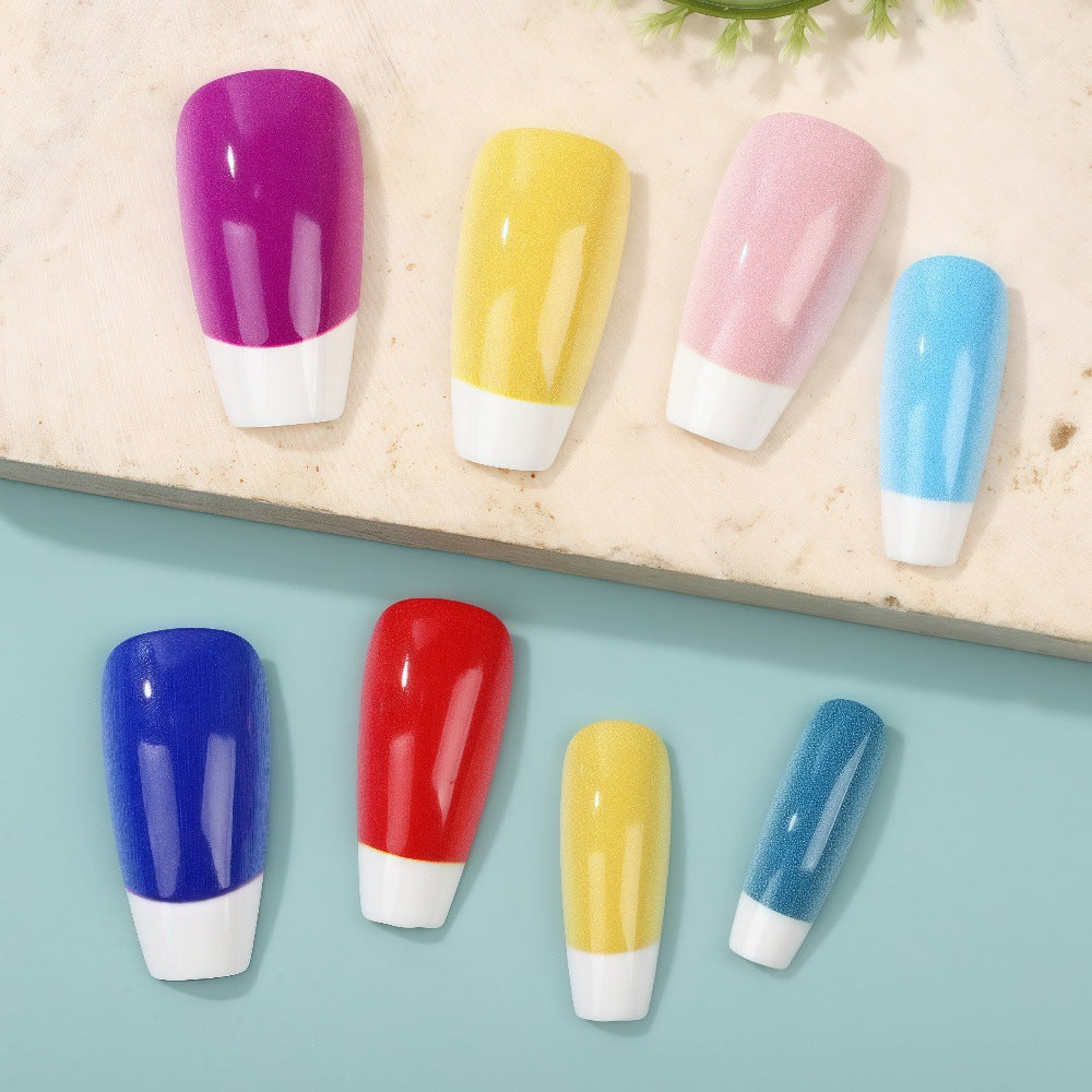 Nail Art Set with Creative Color Variations Bowlift
