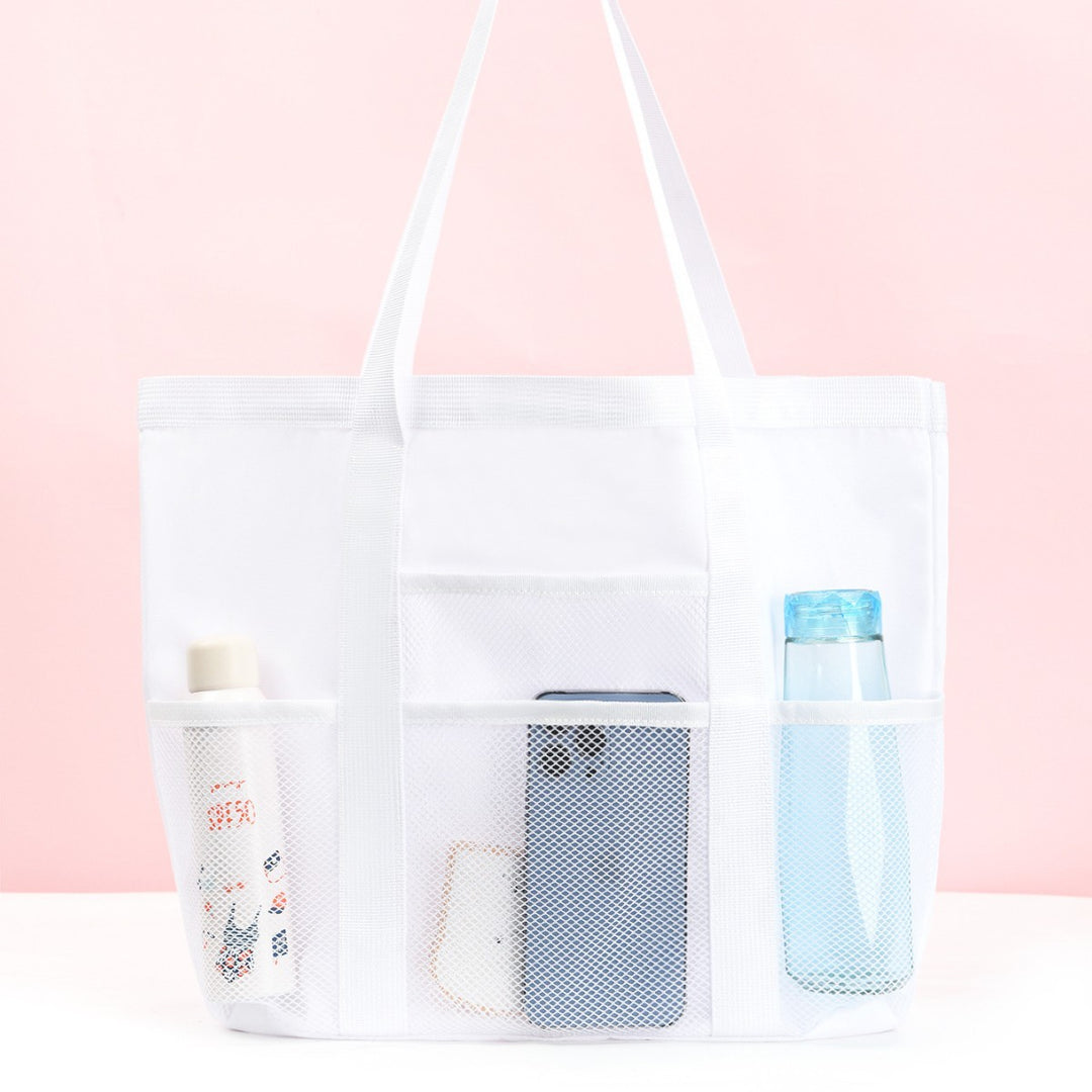 Multifunctional shopping bag with practical outer pockets Bowlift