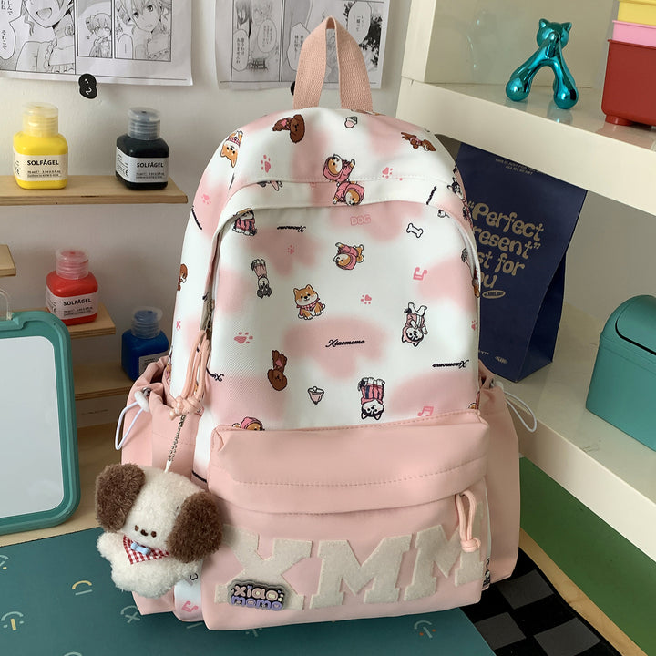 Fun Character-Print Backpack Bowlift