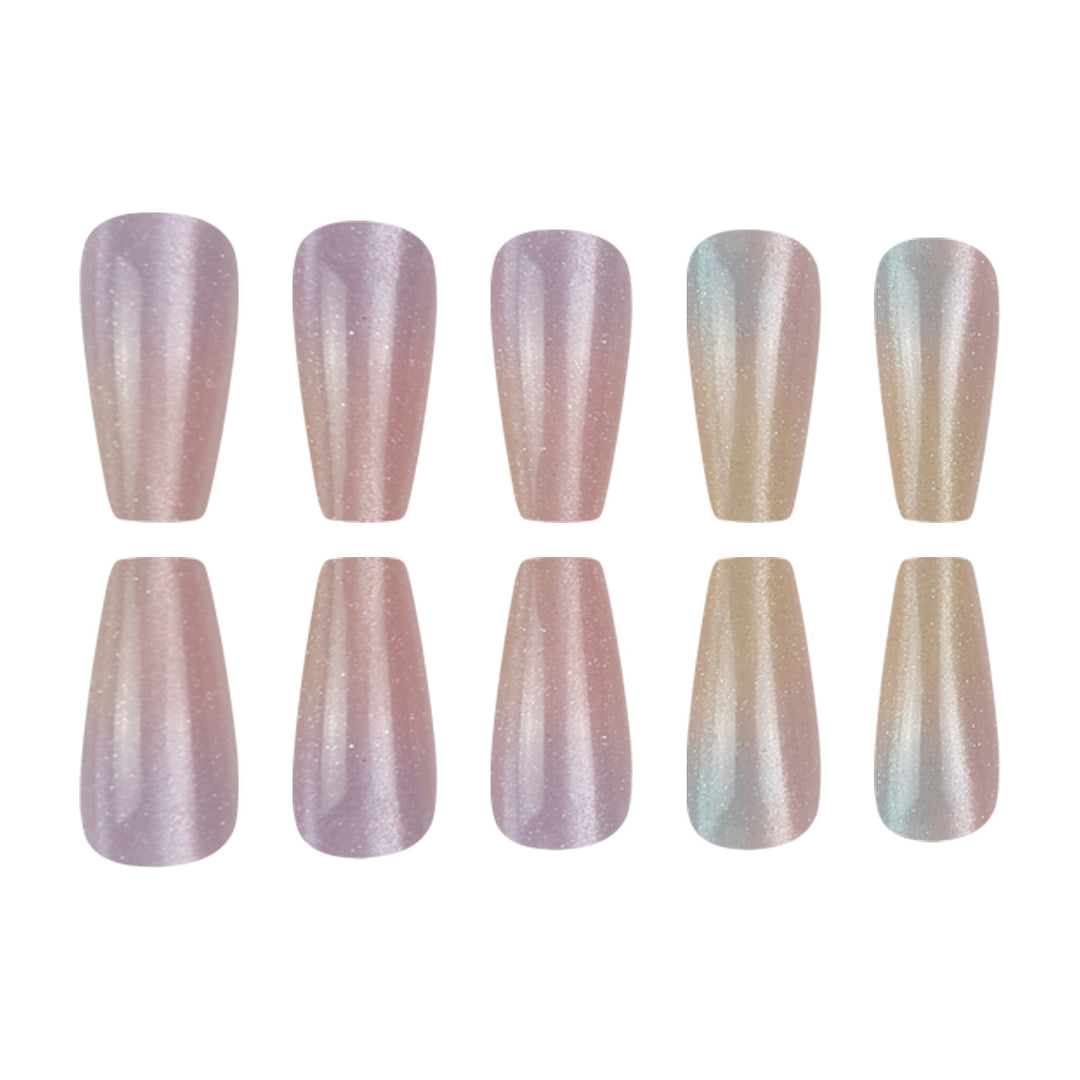 Gradient Press-On Nails Bowlift