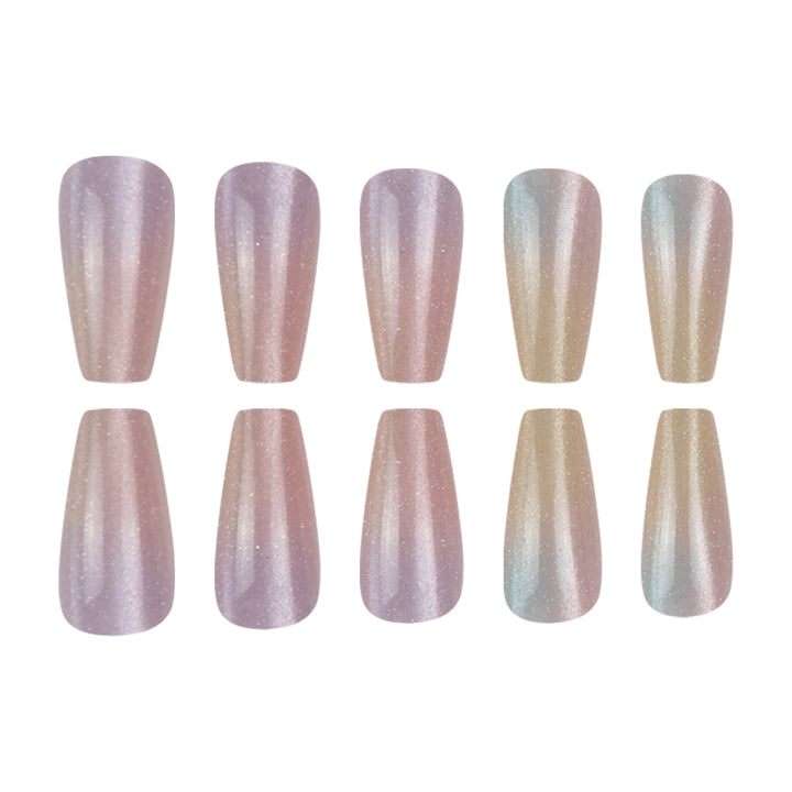 Gradient Press-On Nails Bowlift
