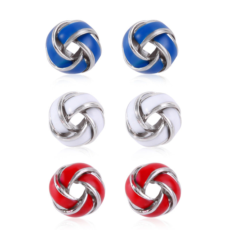 Women's long multi-layer star drop earrings with crystal embellishments and rhodium-plated alloy Bowlift