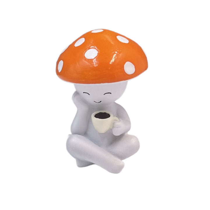 Decorative figure with mushroom hat Bowlift
