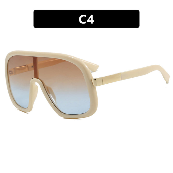 Women's oversized sunglasses in elegant retro design Bowlift