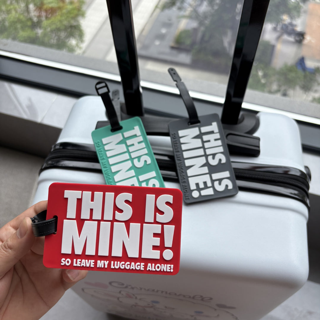 Fun Travel Statement Luggage Tag Bowlift