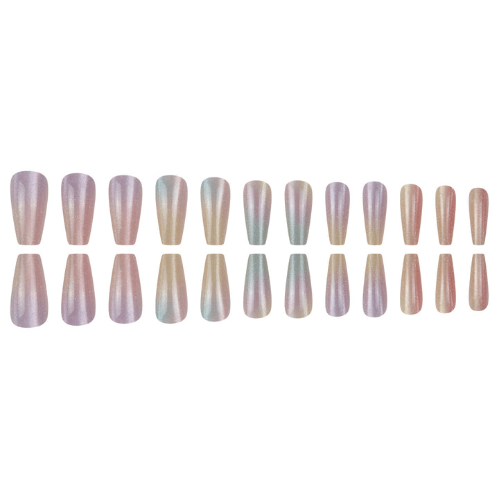 Gradient Press-On Nails Bowlift