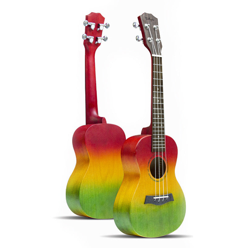 23-Inch Handmade Acoustic Ukulele Bowlift