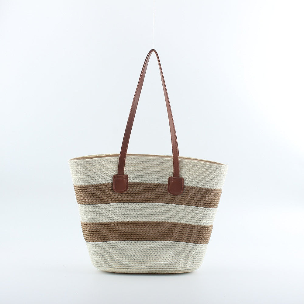 Beach bag in modern striped look Bowlift