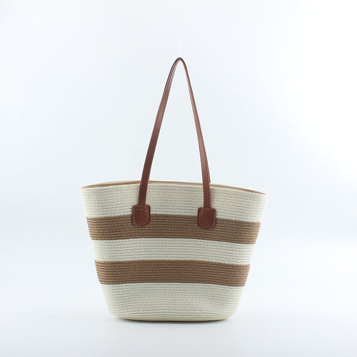 Beach bag in modern striped look Bowlift
