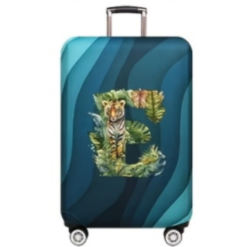 Women's hard-shell suitcase with stylish tiger design Bowlift