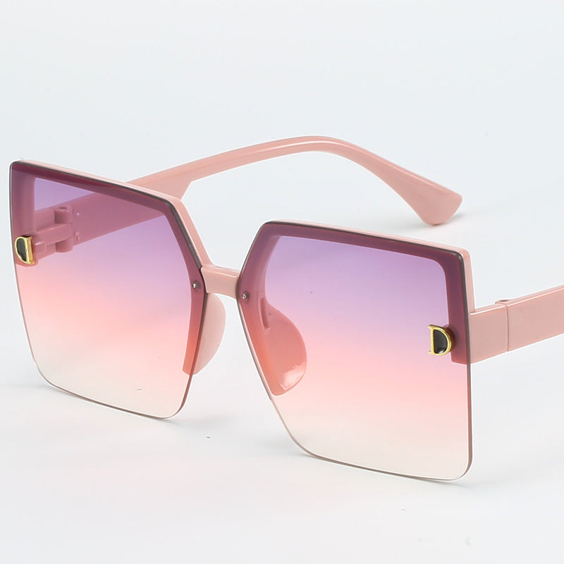 Women's Oversized Sunglasses with High-Quality Gradient Bowlift