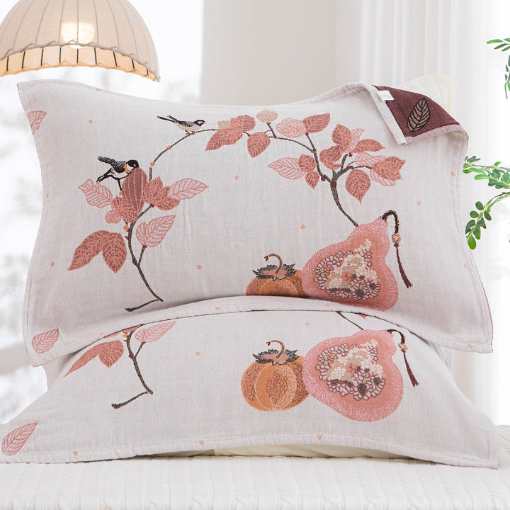 Women Decorative Pillow with Floral Pattern and High-Quality Cotton Bowlift