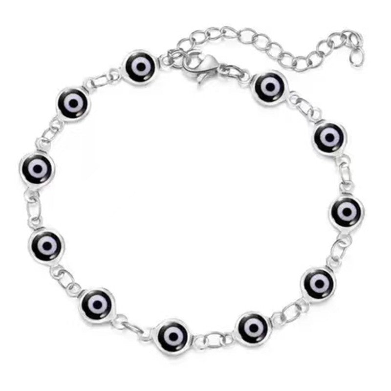 Decorative Evil Eye Charm Bracelet Bowlift