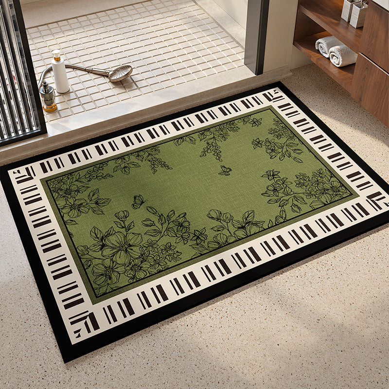 Decorative Bathroom Rug Bowlift