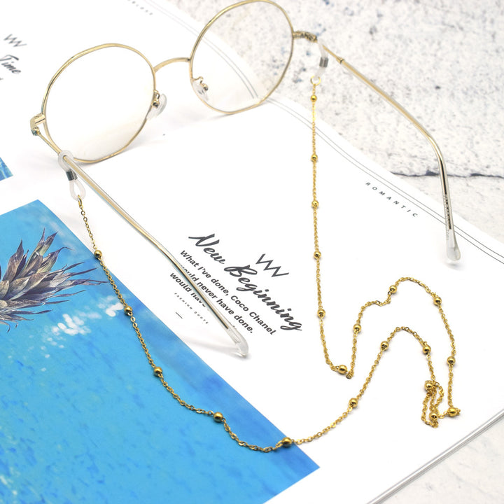 Premium Silver Chain Eyewear Chain Bowlift