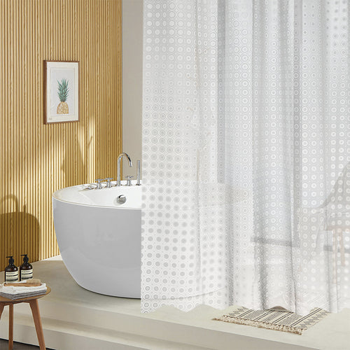 Decorative Shower Curtain Bowlift