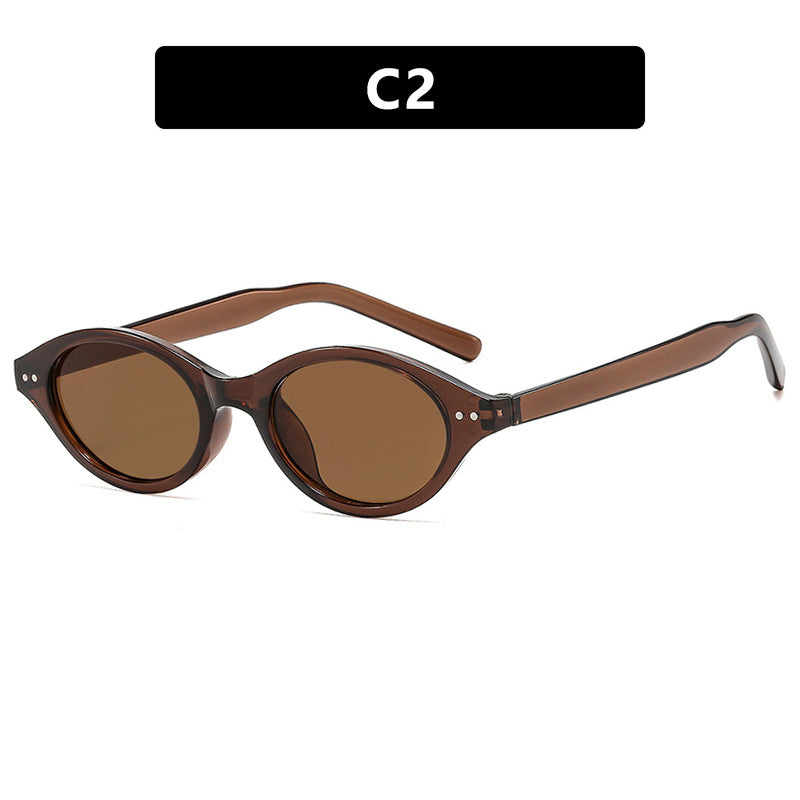 Women's Cat-Eye Sunglasses with Unique Pattern Bowlift