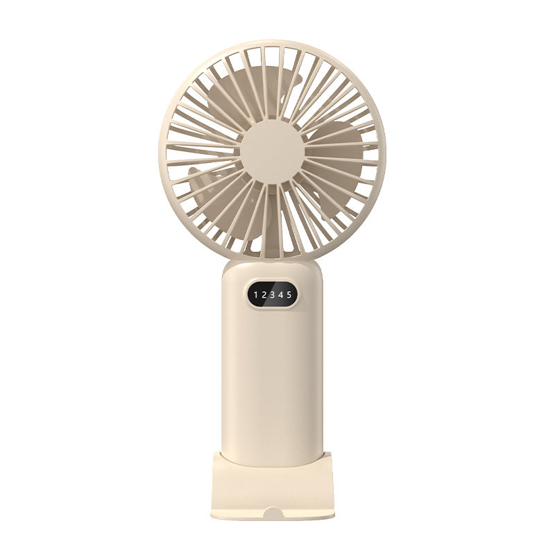 Unisex USB Rechargeable Handheld Fan Bowlift