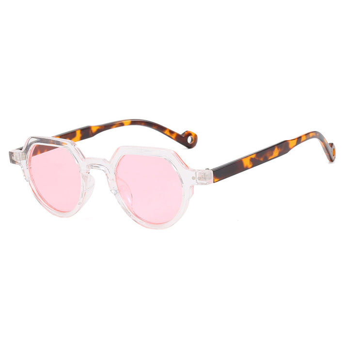 Women's geometric sunglasses with protective UV filter and sturdy frame Bowlift