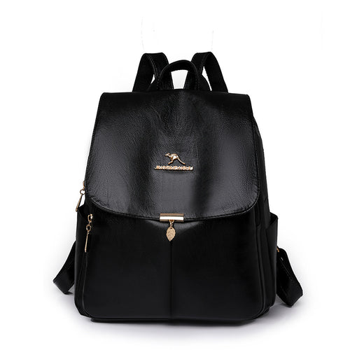 Stylish Leather Backpack