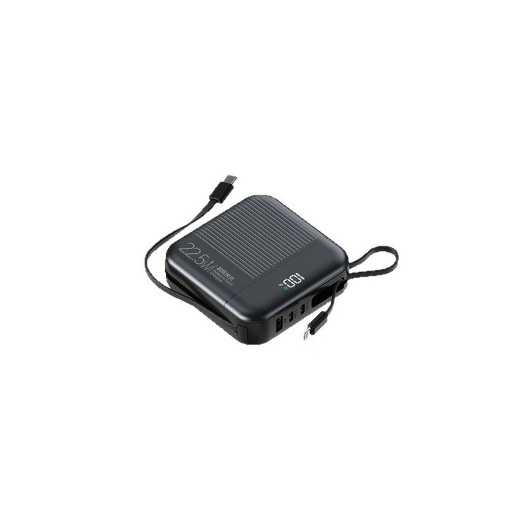 Portable power bank with high fast charging performance and digital display Bowlift