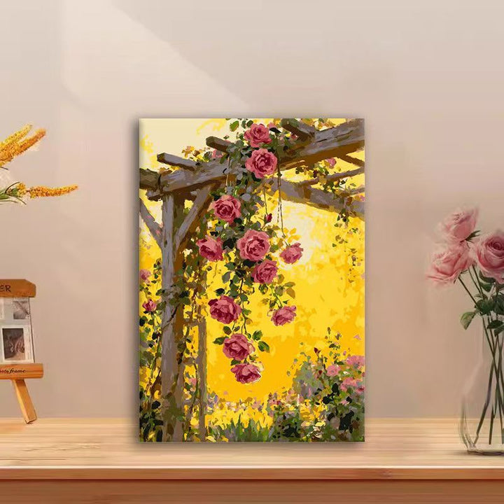 Floral Themed Canvas Wall Art Bowlift