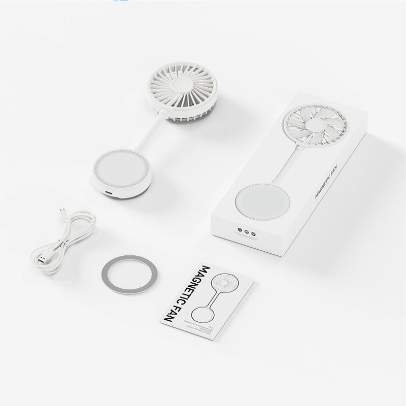 Women's portable smartphone fan with flexible holder Bowlift