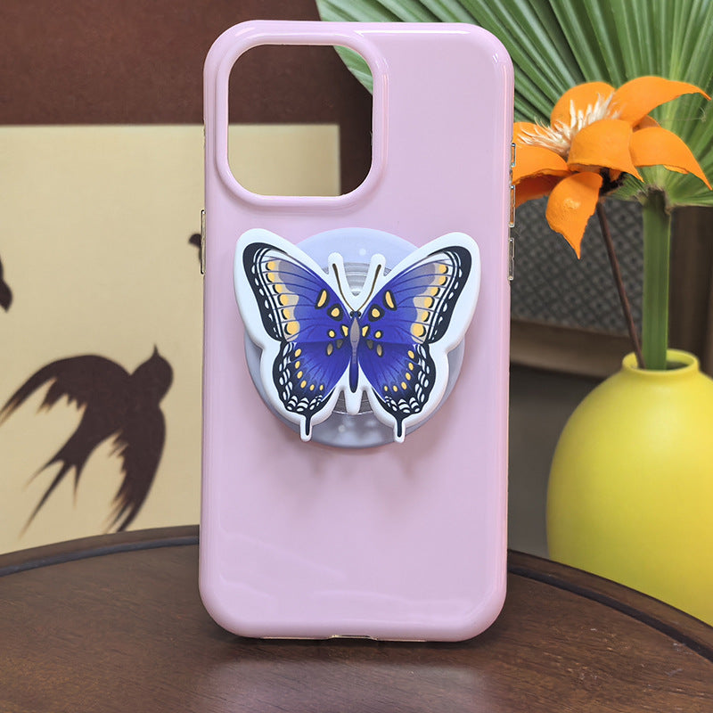 Butterfly-Themed Phone Grip Bowlift