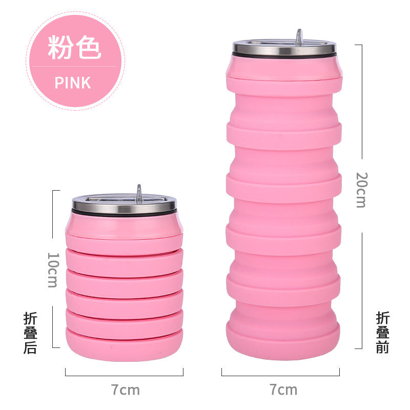 Women Multifunctional Silicone Water Bottle Bowlift