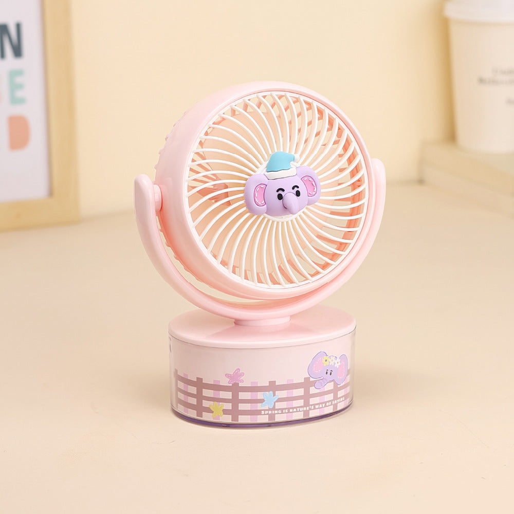 Ladies humorous USB table fan Bowlift