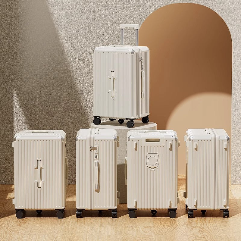 Unisex Tech-Enhanced Smart Rolling Carry-On Luggage Bowlift