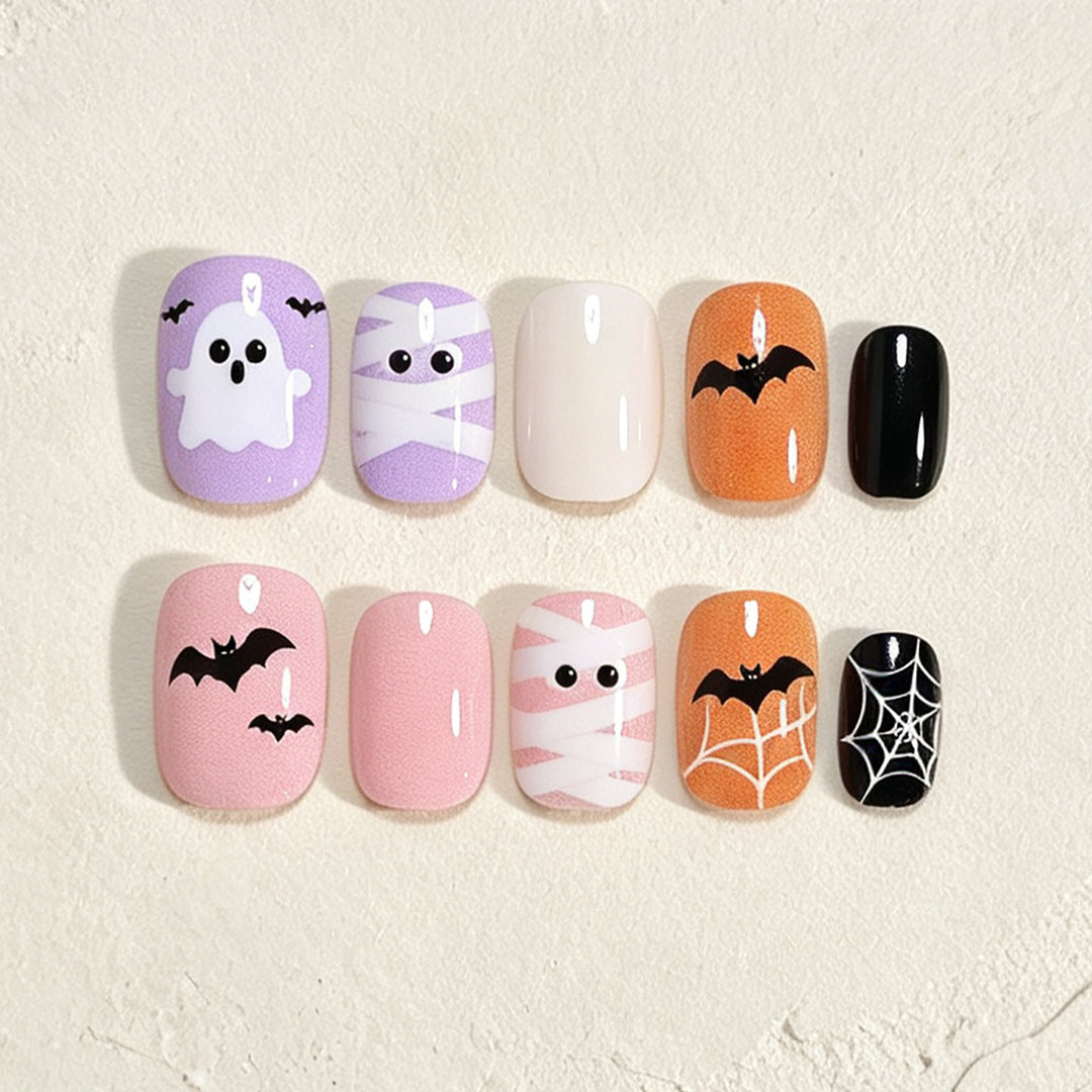 Creative Nail Art Set with Halloween Motifs Bowlift