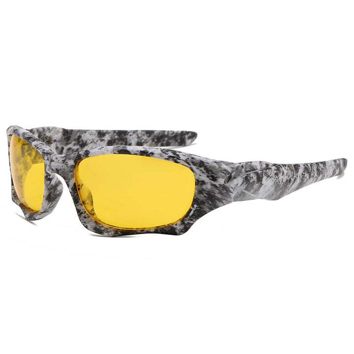 Performance Wraparound Polarized Sunglasses with UV Protection Bowlift